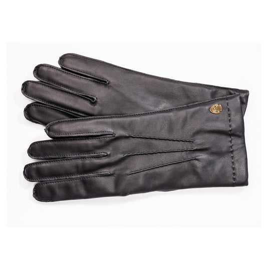 Pinch Pleats Reindeer Leather Gloves