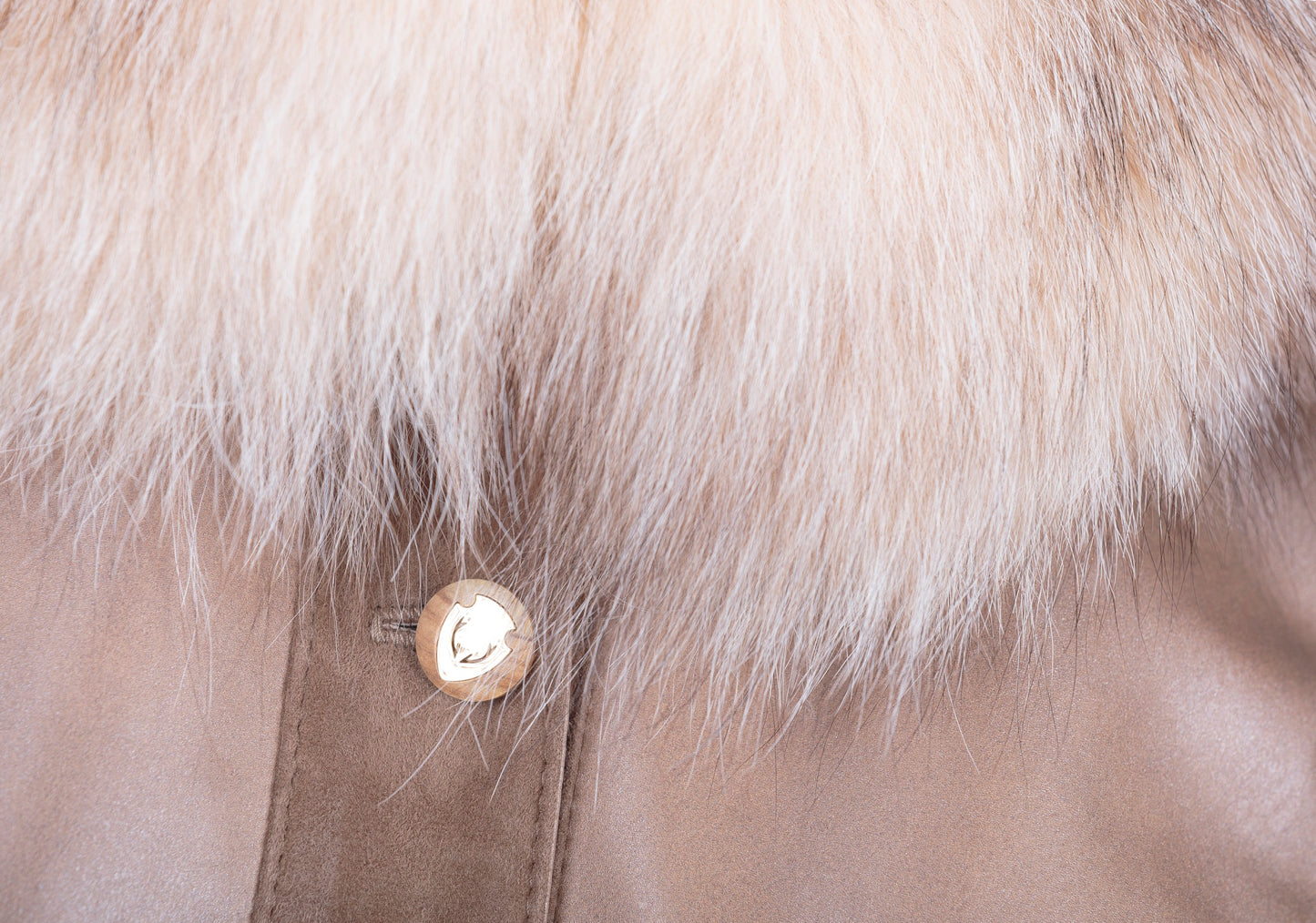 Winter Tailored Suede Reindeer Leather Jacket- Limited Edition