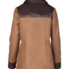 Merino Wool Winter Reindeer Leather Jacket- Limited Edition