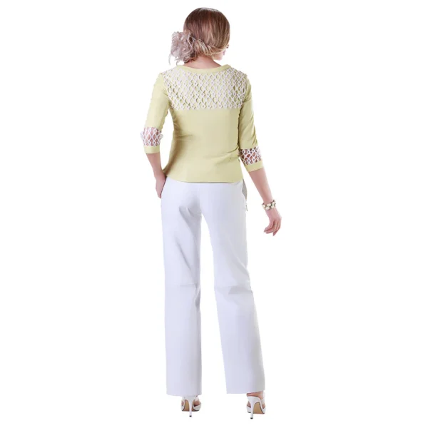 IMG_0676 Sequin Reindeer Leather Blouse- Limited Edition